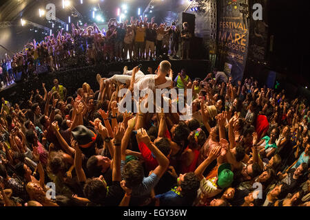 Maré de Agosto Festival 2014 - Auftritte Featuring: Matisyahu wo: Azoren, Portugal bei: 21. August 2014 Stockfoto