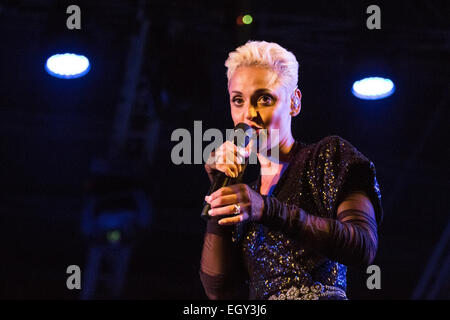 Maré de Agosto Festival 2014 - Auftritte Featuring: Mariza wo: Azoren, Portugal bei: 23. August 2014 Stockfoto