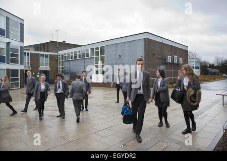 Knole Academy, All-Fähigkeit Schule, Sevenoaks, Kent, England, UK Stockfoto