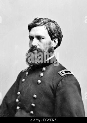 OLIVER HOWARD (1830-1909) US Army Officer, die kostenlos von der Freedmans Bureau im Jahr 1865 erhielt Stockfoto