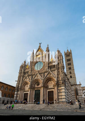 Dom von Siena, Siena, Toskana, Italien Stockfoto