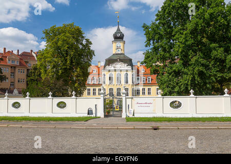 Gohliser Schloß Herrenhaus, Gohlis, Leipzig, Sachsen, Deutschland Stockfoto