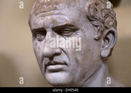 Porträt von Cicero (106-43 v. Chr.). Von der Villa der Quintilii. Via Appia. Vatikanischen Museen. Chiaramonti. Stockfoto