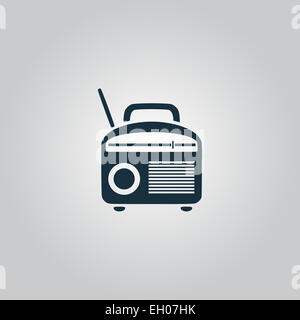 Radio-Symbol, Vektor Stockfoto