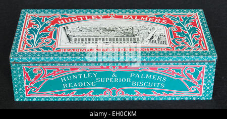 Huntley & Palmers Kekse Zinn, Foto 4 Stockfoto