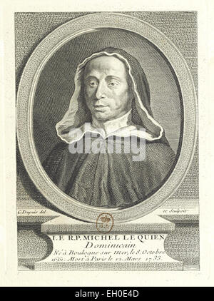 Michel Le Quien (1661-1733), französischer Benediktiner, Historiker und Theologe. Stockfoto