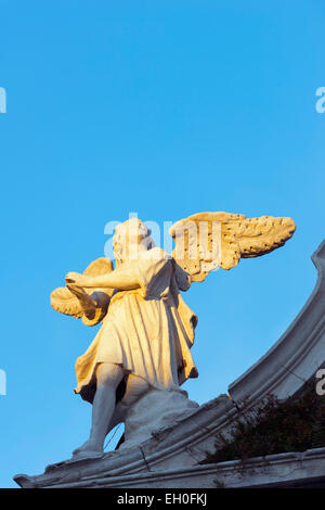 Europa, Italien, Veneto, Venedig, Murano, Statue Detail bei Sonnenuntergang Stockfoto