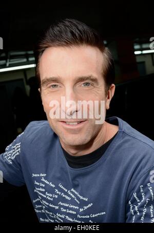 New York, NY, USA. 4. März 2015. Sharlto Copley unterwegs für Promi-Schnappschüsse - Mi, New York, NY 4. März 2015. Bildnachweis: Derek Sturm/Everett Collection/Alamy Live-Nachrichten Stockfoto