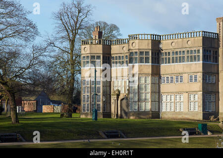 Astley Hall ist ein Landhaus in Chorley, Lancashire, England. Die Halle ist jetzt im Besitz der Stadtzentrums und ist bekannt als Astley Hall Stockfoto