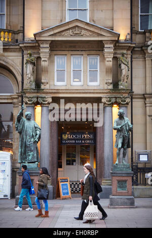 Leeds-Tür Stockfoto