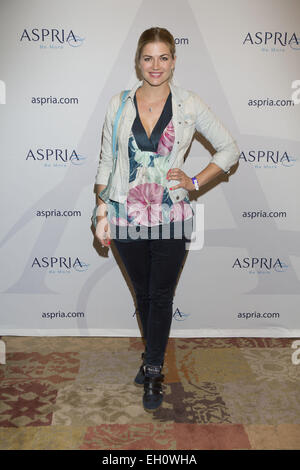 Hamburger Sommerfest (Sommerfest) bei Aspria Uhlenhorst. Mitwirkende: Nina Bott wo: Hamburg, Deutschland bei: 30. August 2014 Stockfoto