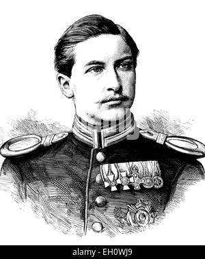 Prinz Wilhelm von Preußen (1783-1851), historische Abbildung, ca. 1886 Stockfoto