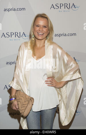 Hamburger Sommerfest (Sommerfest) bei Aspria Uhlenhorst. Mitwirkende: Nova Meierhenrich wo: Hamburg, Deutschland bei: 30. August 2014 Stockfoto