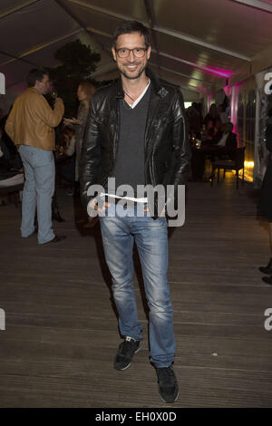 Hamburger Sommerfest (Sommerfest) bei Aspria Uhlenhorst. Mitwirkende: Andreas Tuerck wo: Hamburg, Deutschland bei: 30. August 2014 Stockfoto