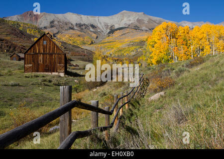 In der Nähe von Telluride, Colorado Stockfoto