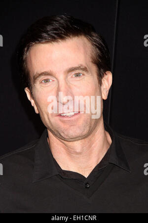 New York, USA. 4. März 2015. Schauspieler SHARLTO COPLEY besucht die New Yorker Premiere von "Chappy" bei AMC Loews Lincoln Square statt. Bildnachweis: Nancy Kaszerman/ZUMAPRESS.com/Alamy Live-Nachrichten Stockfoto
