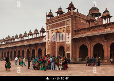 Fatehpur Sikri Fort, Uttar Pradesh, Indien Stockfoto