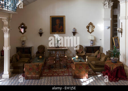 Old Winter Palace Hotel, Luxor, Ägypten. Stockfoto