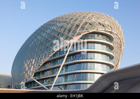 Yas Viceroy Abu Dhabi - das 5 Sterne Luxus Resorthotel auf Yas Island. 19. Dezember 2014 in Abu Dhabi, Vereinigte Arabische Emirate Stockfoto