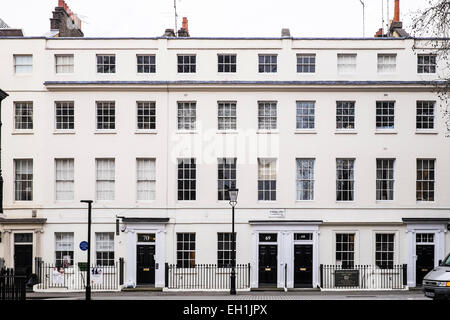 John Nash Terrasse Great Russell Street - London Stockfoto