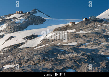 Stilfser Joch, 2757 m, Nationalpark Stilfserjoch, Südtirol, Stilfserjoch, Trentino-Alto Adige, Italien Stockfoto