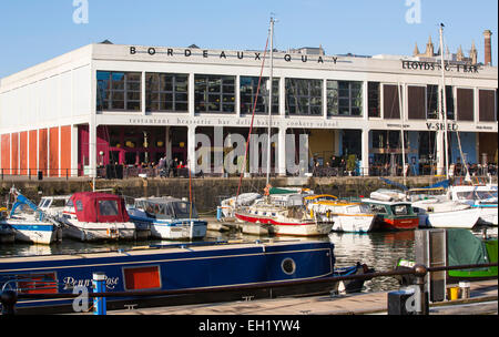 Bristol Hafen Lager Stockfoto