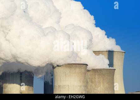 Neurath Kraftwerk, Nordrhein-Westfalen, Deutschland Stockfoto