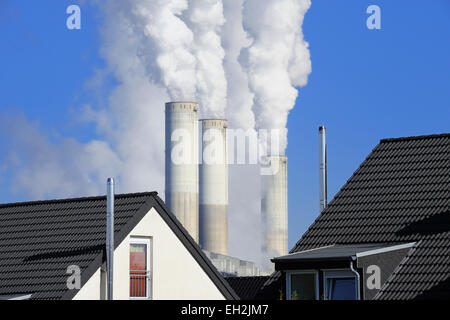 Frimmersdorf Kraftwerk, Grevenbroich, North Rhine-Westphalia, Germany Stockfoto