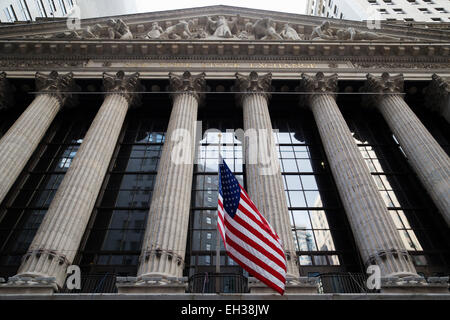 Börse New York, New York City, New York, USA Stockfoto
