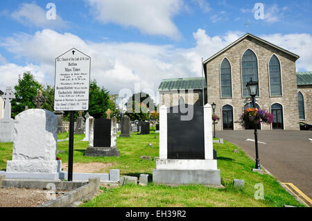 Ballina ist eine Stadt in North County Mayo, Irland. Stockfoto