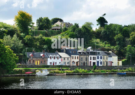 Ballina ist eine Stadt in North County Mayo, Irland. Stockfoto