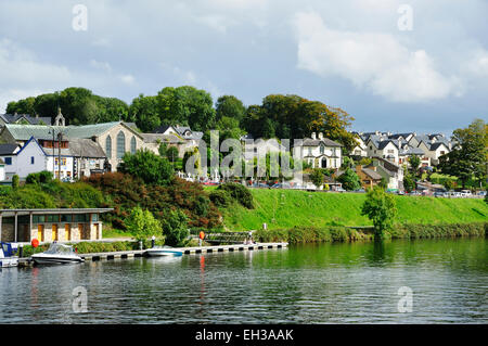 Ballina ist eine Stadt in North County Mayo, Irland. Stockfoto