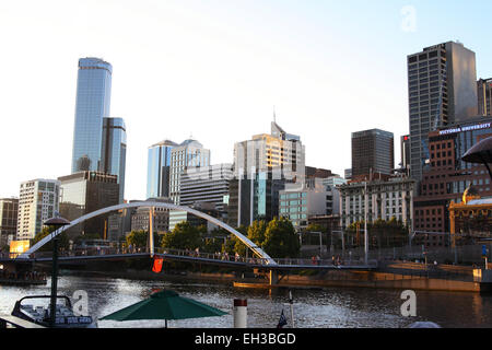 Entnommen aus der Southbank Melbourne City-Australien Stockfoto