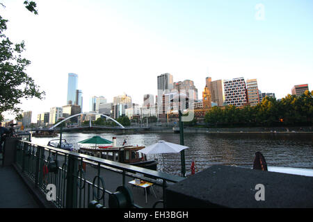 Entnommen aus der Southbank Melbourne City-Australien Stockfoto