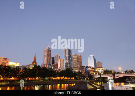 Entnommen aus der Southbank Melbourne City-Australien Stockfoto