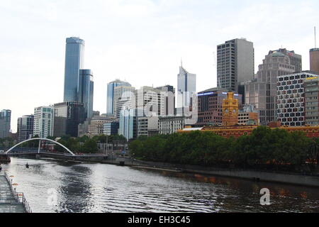 Entnommen aus der Southbank Melbourne City-Australien Stockfoto