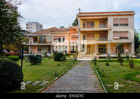 Albanien, Tirana, die Villa des Diktators Enver Hoxha in der Blloku Stockfoto