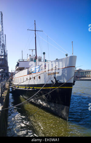 MV Balmoral im Hafen von Bristol, UK Stockfoto