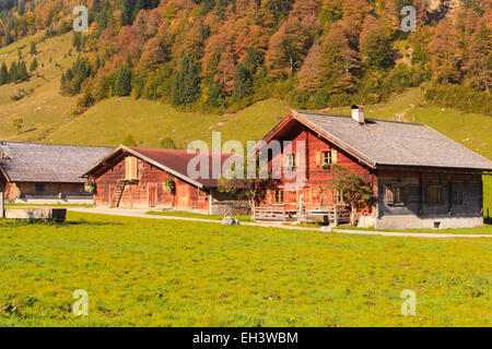 Die Engalm im Karwendel Stockfoto