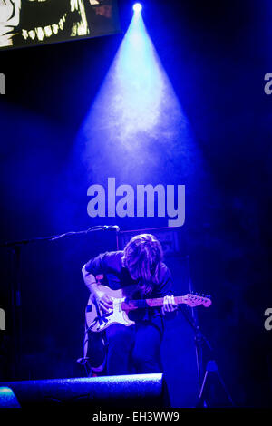 Mailand Italien. 5. März 2015. FAYE DUNAWAYS führt live im Music Club Alcatraz Eröffnungsshow von Mark Lanegan Band Stockfoto