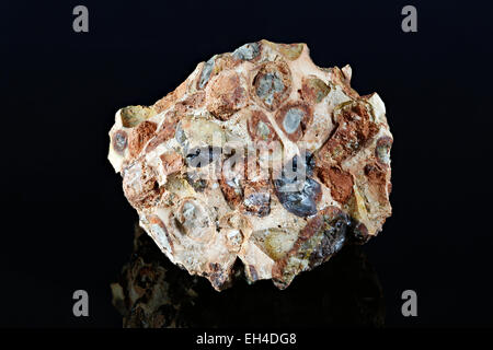 Bauxit (Aluminiumerz), Rock-Probe Stockfoto