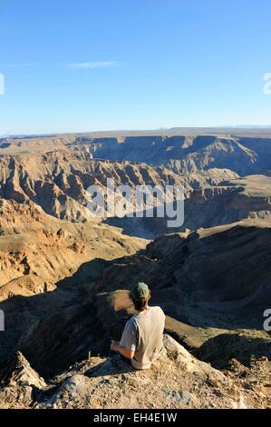 Namibia, Karas, Hobas, Fish River Canyon Stockfoto