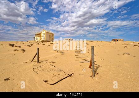 Namibia, Karas Region, Lüderitz, Ghost Town Kolmanskop oder Kolmannskuppe Stockfoto