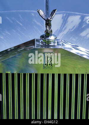 Frontgrill des RR-Rolls-Royce. Oregon Stockfoto