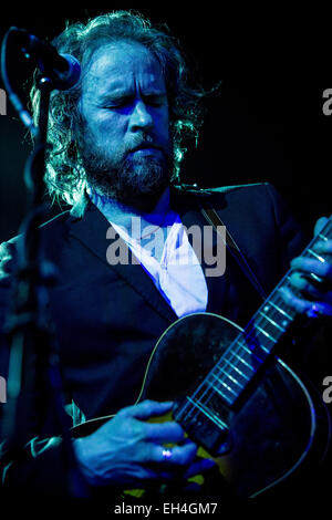 Mailand Italien. 5. März 2015. DUKE GARWOOD führt live im Music Club Alcatraz Eröffnungsshow von Mark Lanegan Band Credit: Rodolfo weitertransferiert/Alamy Live News Stockfoto