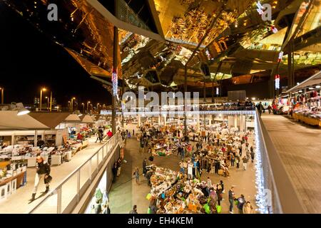 Spanien, Katalonien, Barcelona, stattdessen frohlockt, Mercat Dels Encants (Flohmarkt) Stockfoto