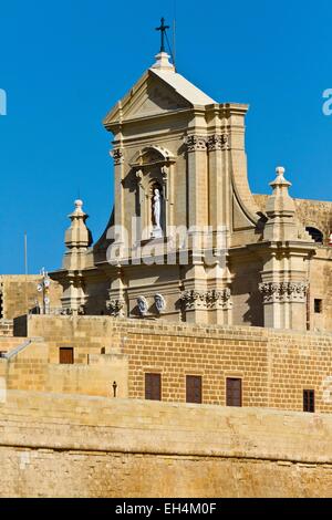 Malta, Gozo, Victoria, Notre Dame Kathedrale Mariä Himmelfahrt Stockfoto