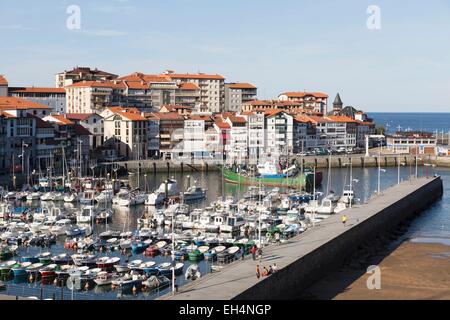 Spanien, Provinz Vizcaya, Baskenland, Lekeitio Stockfoto