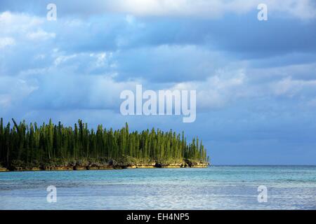 Frankreich, Neu-Kaledonien, Ile des Pins, Oro Bay Lagune von der UNESCO als Welterbe gelistet Stockfoto