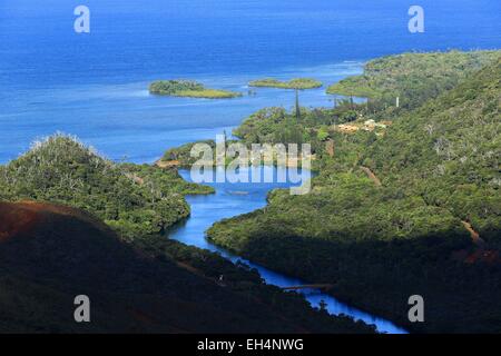 Frankreich, Neu-Kaledonien, Grande-Terre, Südprovinz, Grand South, Yate, Yate River Nature Reserve Stockfoto